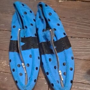 Adidas Jeremy Scott Black Sole with Chevron Pattern